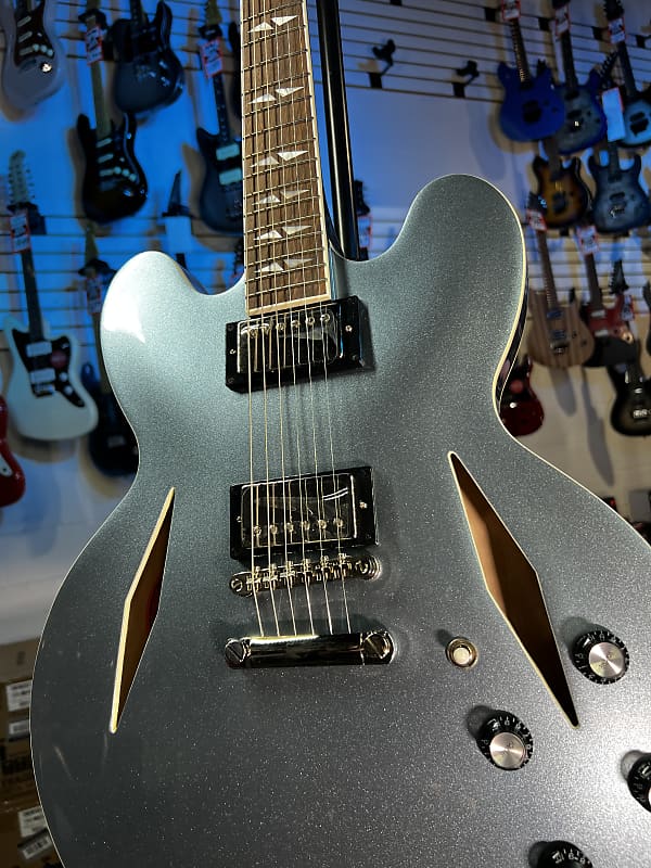 Epiphone Dave Grohl DG-335 Semi hollowbody Electric Guitar - Pelham Blue GET PLEK'D! 225