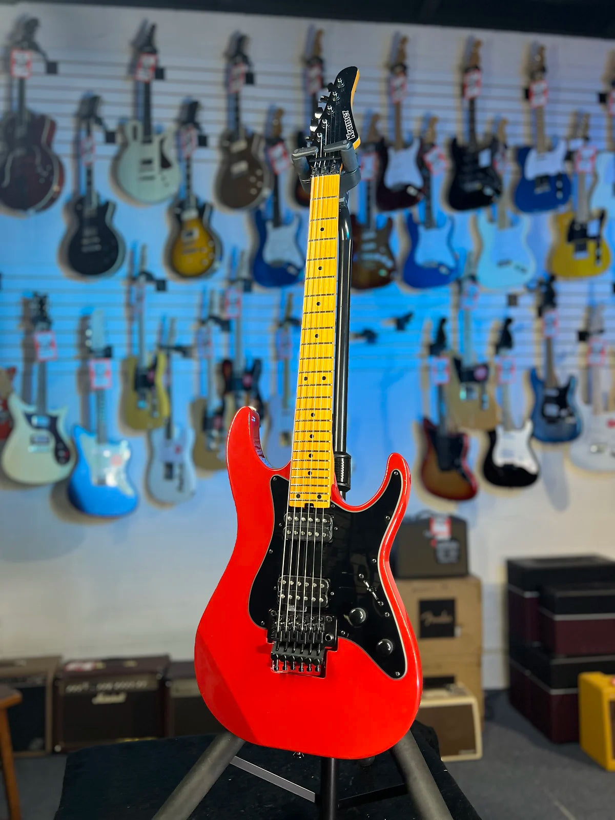 Kramer Volante HHFR 2025 - Defender Red, with Gig Bag, Get Plek'd Free! 447