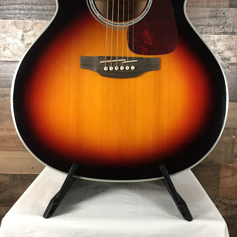 Takamine GJ72CE BSB G70 Series Jumbo Cutaway, Gloss Brown Sunburst, 285