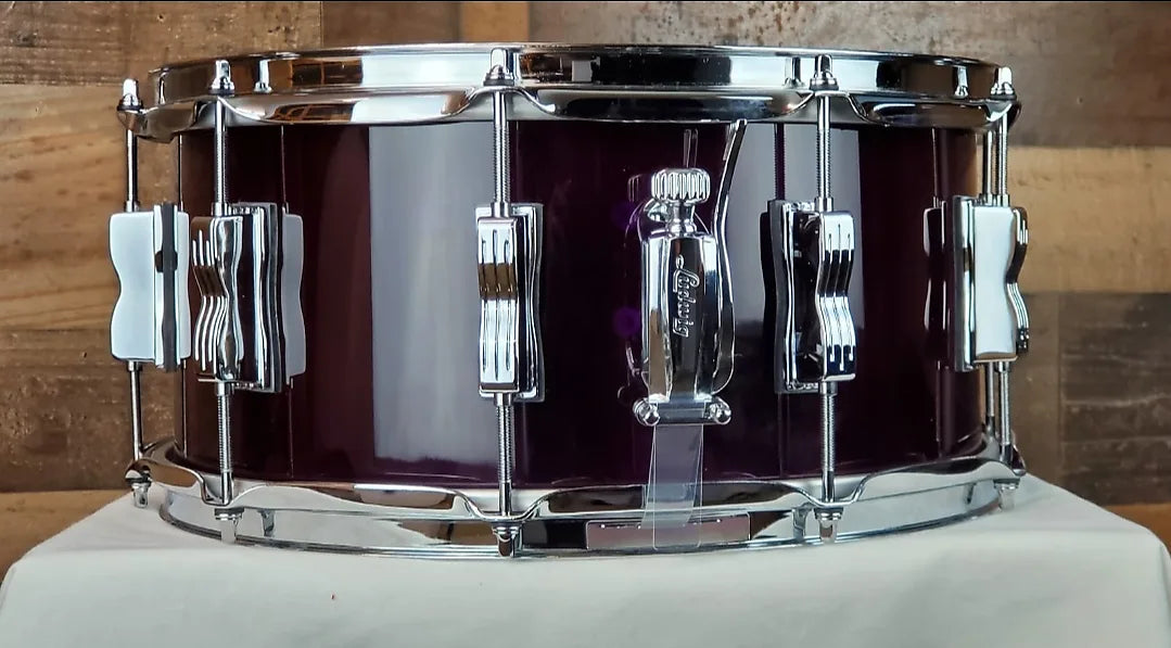 Ludwig Vistalite Snare Drum - 6.5-inch x 14-inch - Violet, 14x6.5 Auth Dealer