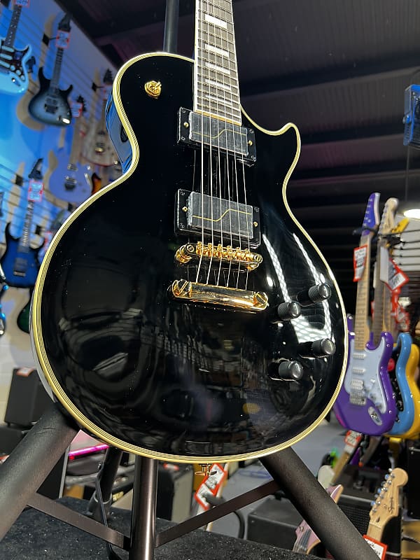 Epiphone Matt Heafy Les Paul Custom Origins Ebony GET PLEK'D! 182