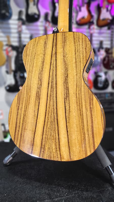 Luna Vineyard Koa Bevel Folk Acoustic-electric Guitar - Gloss Natural Auth Dealer *FREE PLEK WITH PURCHASE* 212