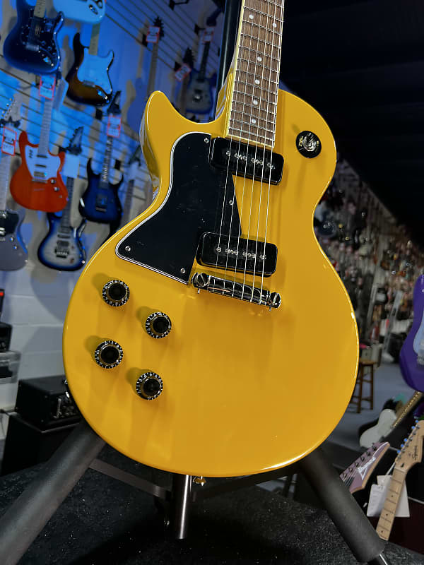 Epiphone Les Paul Special Left-handed Electric Guitar TV Yellow GET PLEK'D! 570
