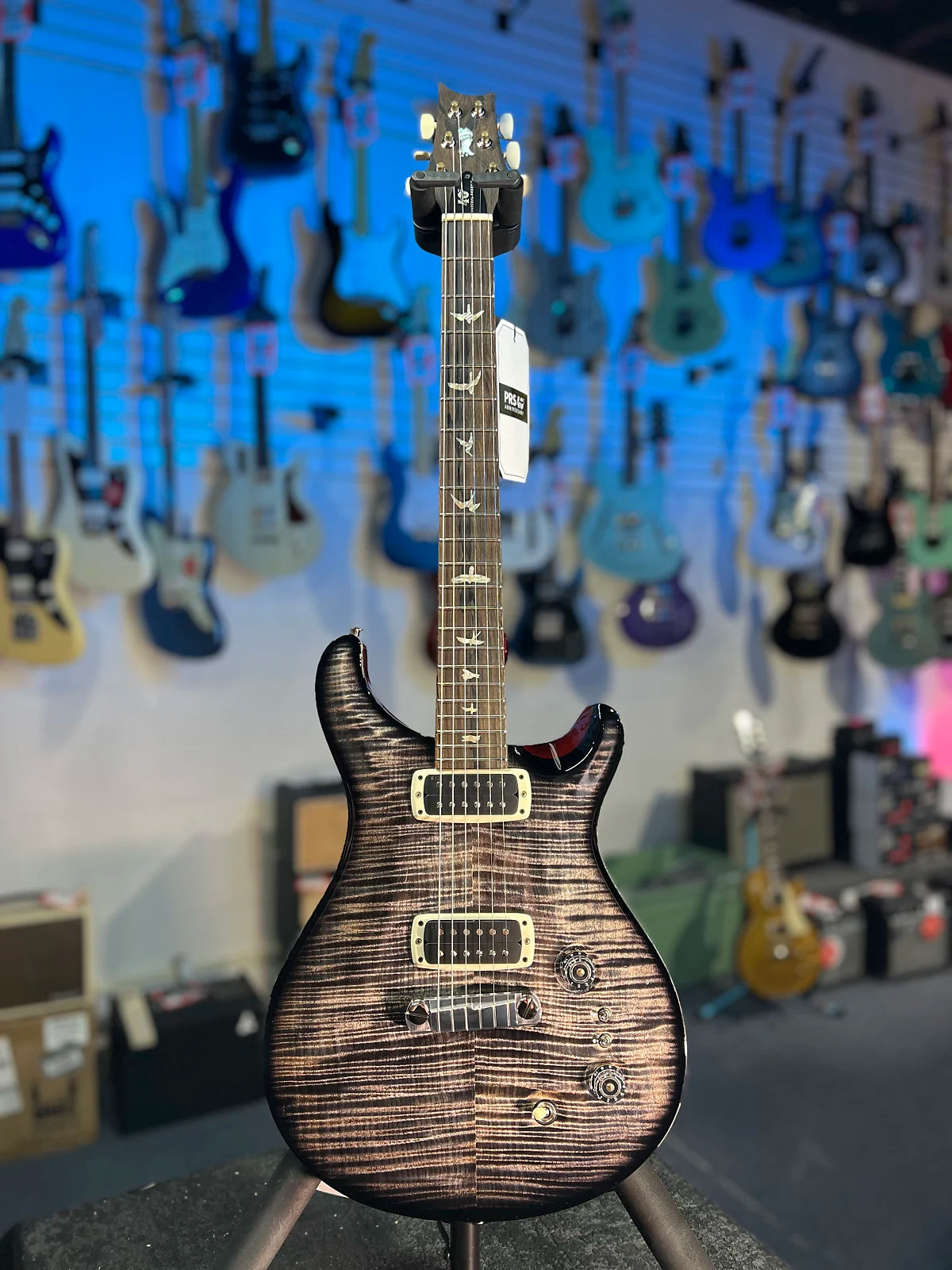 PRS Limited Edition 40th Anniversary Charcoal Phoenix 2025 - / Signature Dealer / Free Ship/ Get Plekd / 729 Charcoal