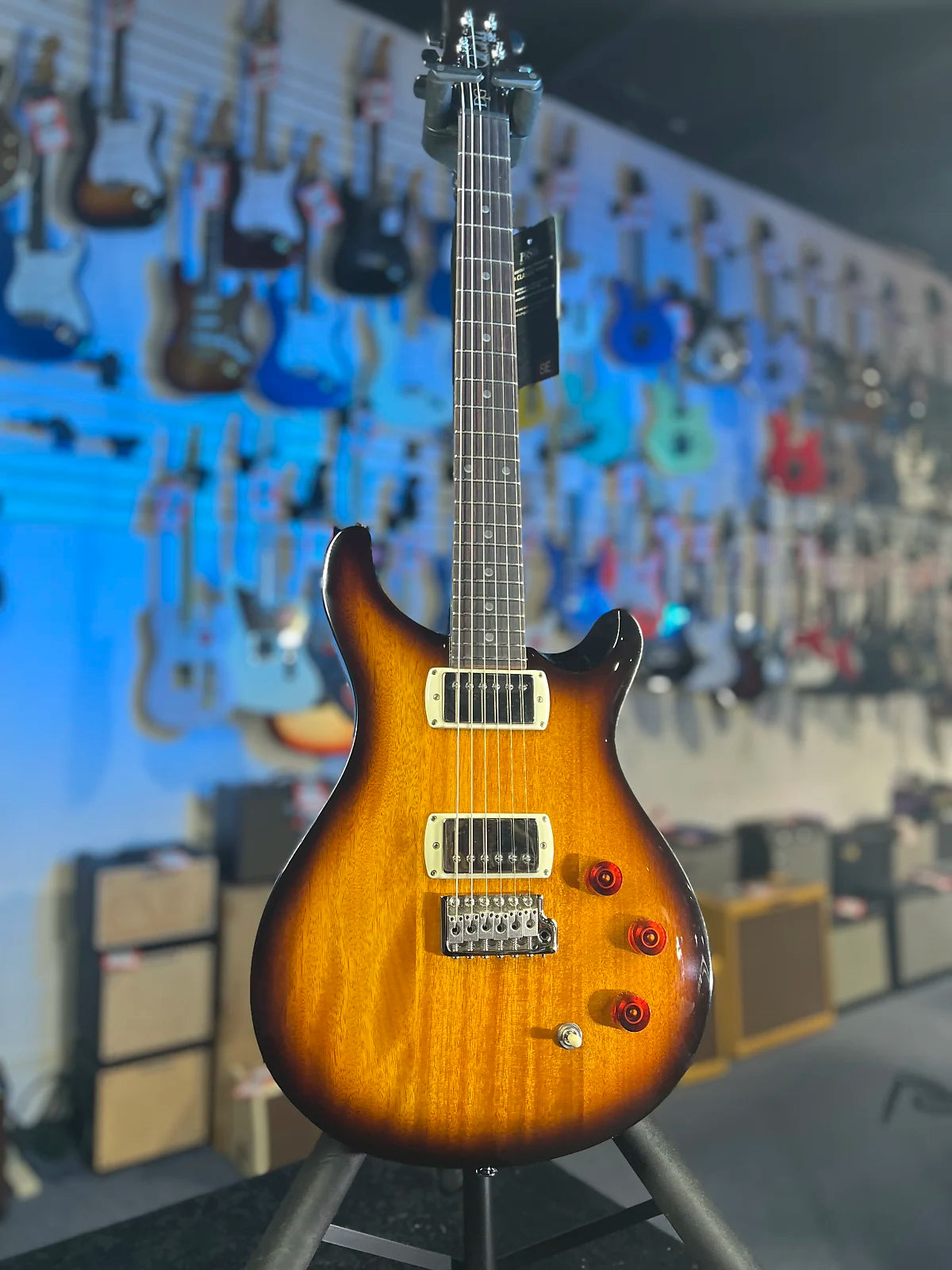 PRS SE DGT Standard - McCarty Tobacco Sunburst Get Plek'd FREE! 574