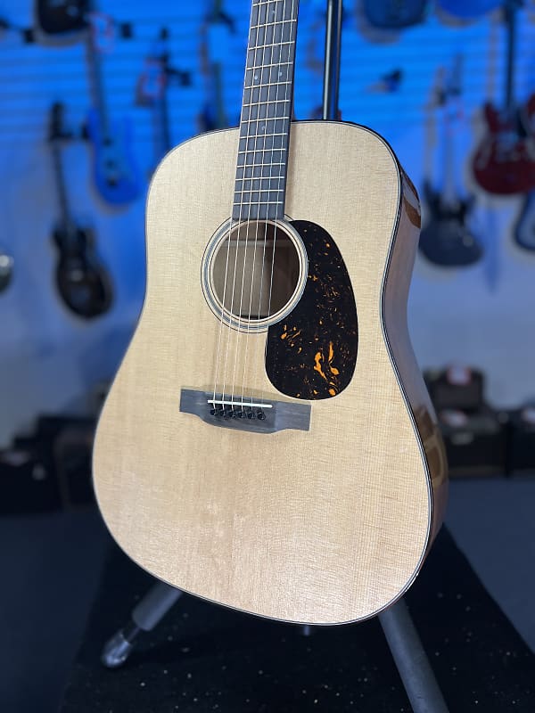 Martin D-18 Modern Deluxe Acoustic Guitar - Natural GET PLEK'D! 223