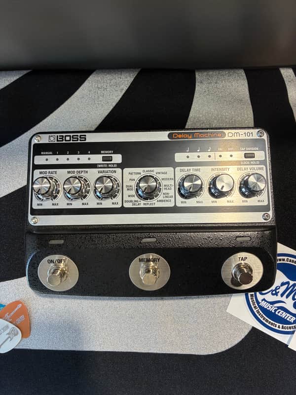 Boss Delay Machine DM-101, New, Auth Dlr, Free Ship