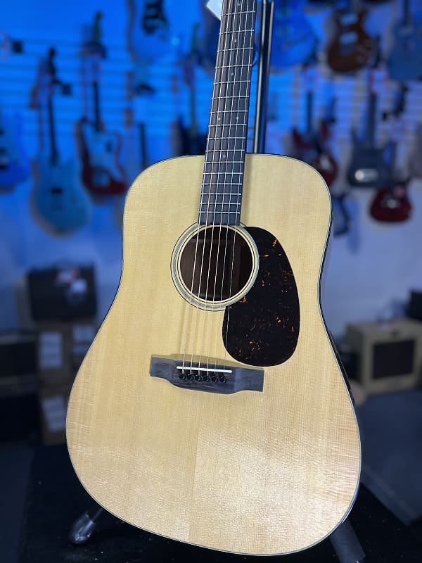 Martin D-18 Acoustic Guitar - Natural Authorized Dealer Free Shipping 443 GET PLEK’D!