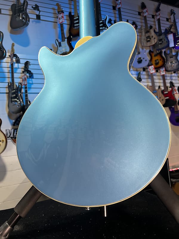 Eastman Guitars Romeo LA Semi hollowbody Electric Guitar - Celestine Blue Auth Deal Free Ship! 632 GET PLEK’D!
