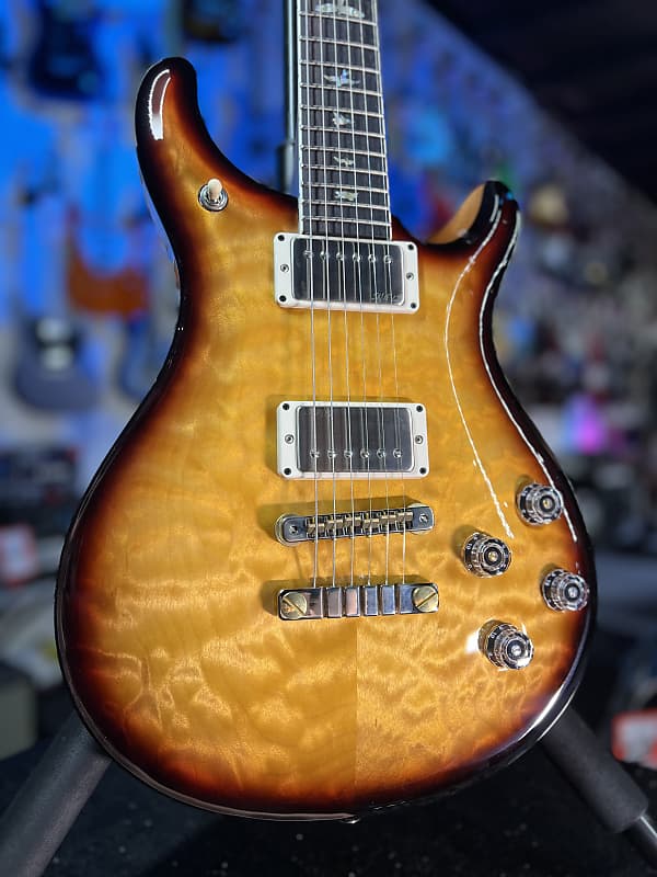 PRS McCarty Quilt Top, Rosewood Neck- Custom Color - Tobacco Sunburst with OHSC, Signature Dealer, Free Ship Get Plekd 583