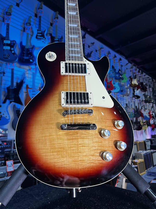 Epiphone Les Paul Standard '60s Electric Guitar - Bourbon Burst GET PLEK'D! 357