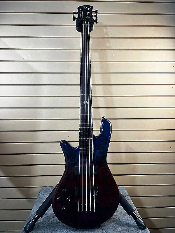 NS Ethos 5 Left-Handed Bass Guitar - Interstellar Gloss #988 GET PLEK'D!