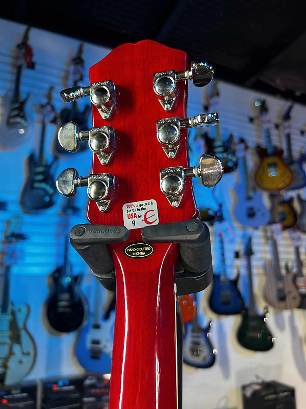 Epiphone Les Paul Standard '60s Electric Guitar - Bourbon Burst GET PLEK'D! 357