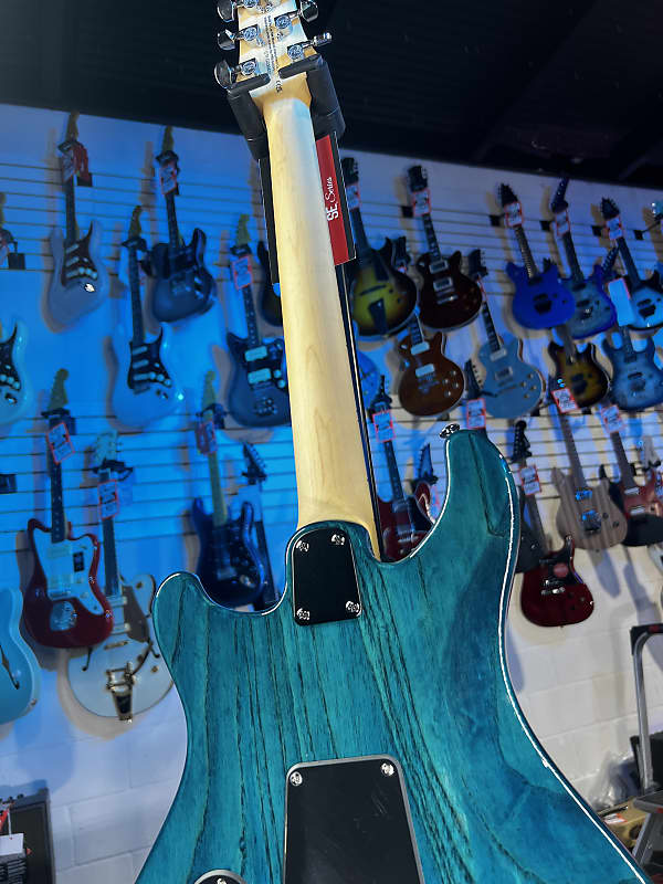 PRS SE Swamp Ash Special Electric Guitar - Iris Blue Auth Deal Free Shipping! 432 GET PLEK’D!