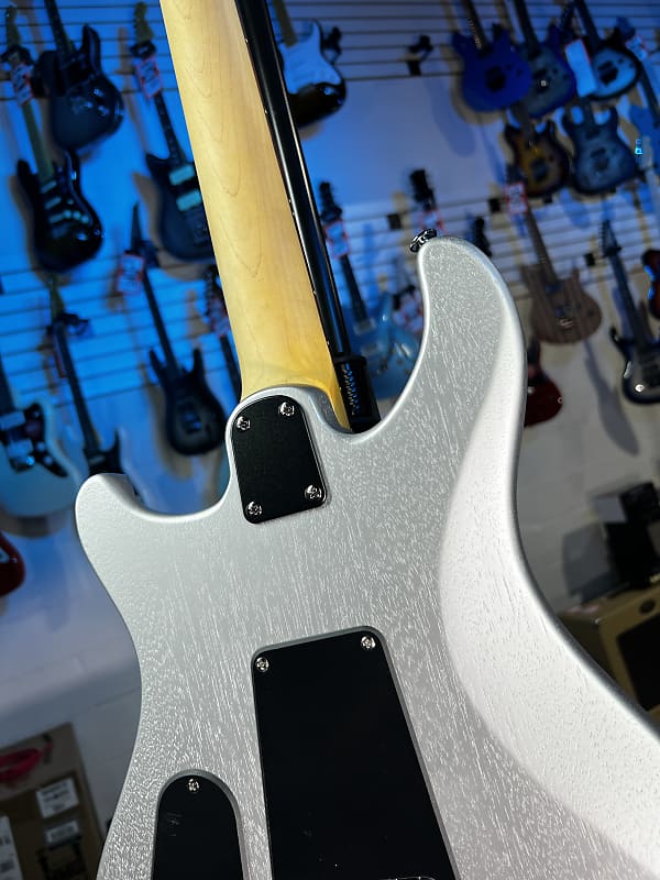 PRS SE CE 24 Standard Satin Electric Guitar - Metallic Silver Satin Auth Deal! 535