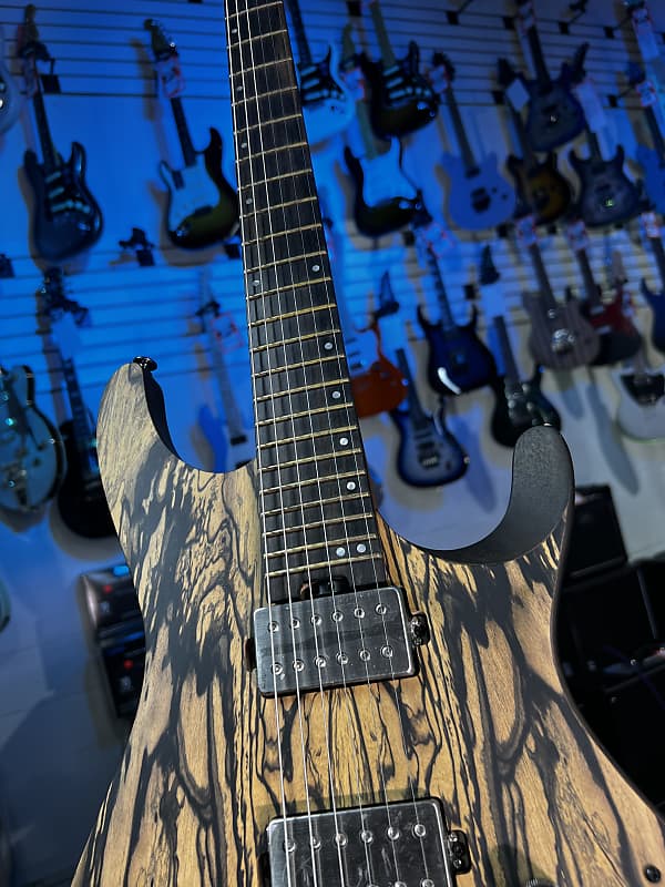 Ibanez Q52 Standard Electric Guitar - Pale Moon Ebony Natural Flat GET PLEK'D! 029