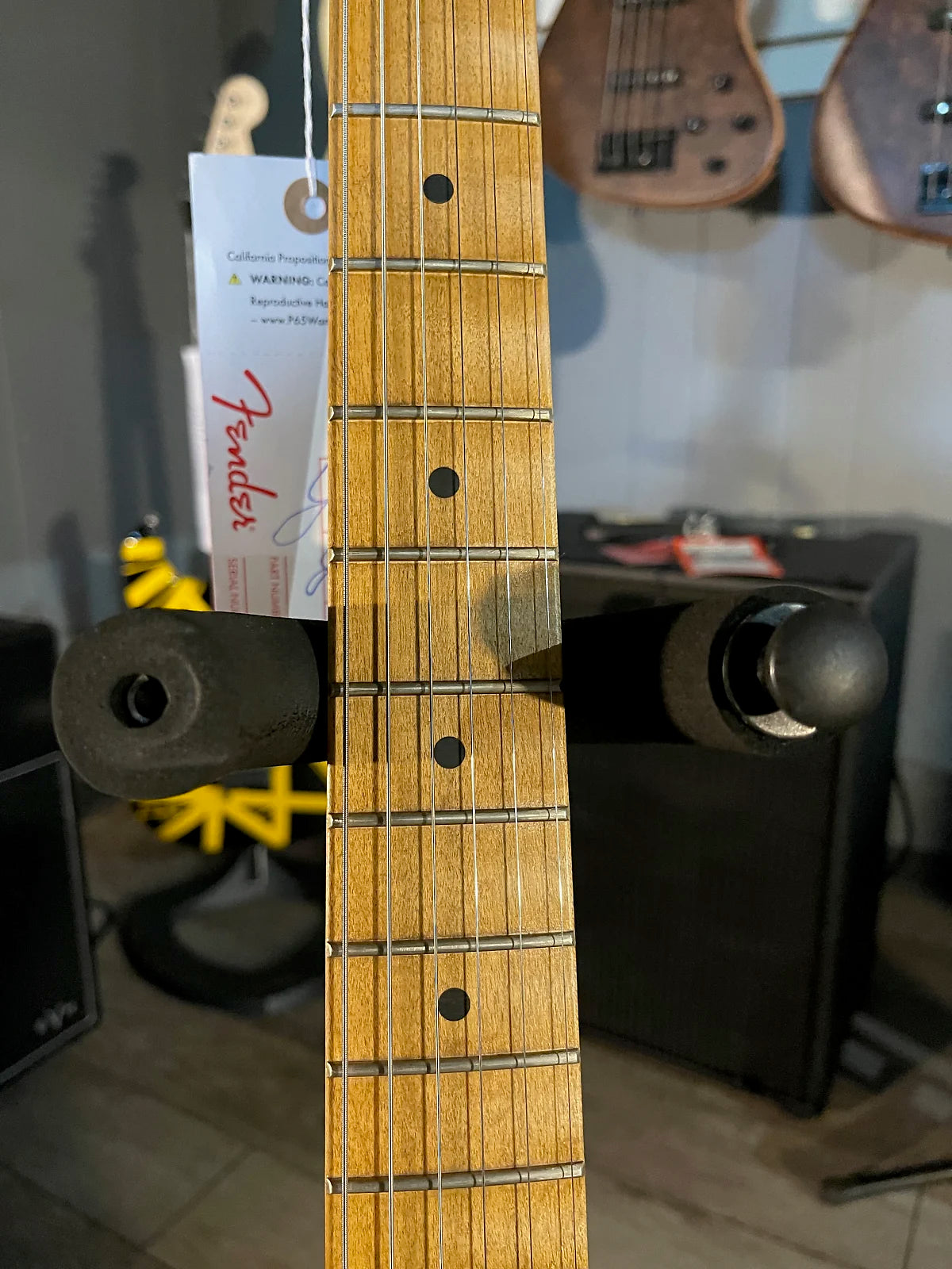 J Mascis Telecaster - Bottle Rocket Blue Flake W Maple Neck #362