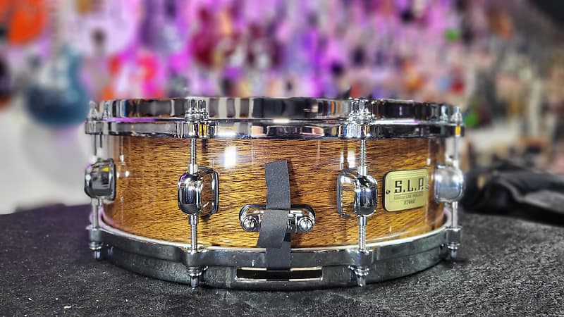Tama S.L.P. G-Hickory Snare Drum - 4.5 x 14 inch - Gloss Natural Elm Authorized Dealer Free Shipping