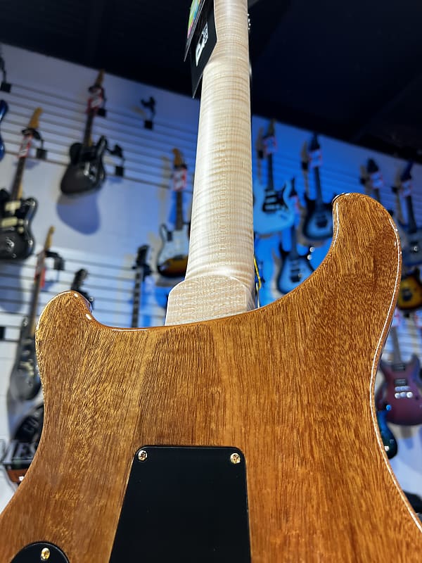 PRS Wood Library Custom 24 Fatback 2024 - Natural - Flame 10 Top Flame Maple Neck, Paisley Case! 740