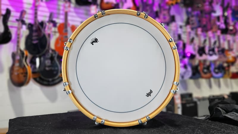 PDP Concept Maple Classic Snare Drum 6.5 x 14in. Natural with Natural Hoops Auth Dealer Free Ship!