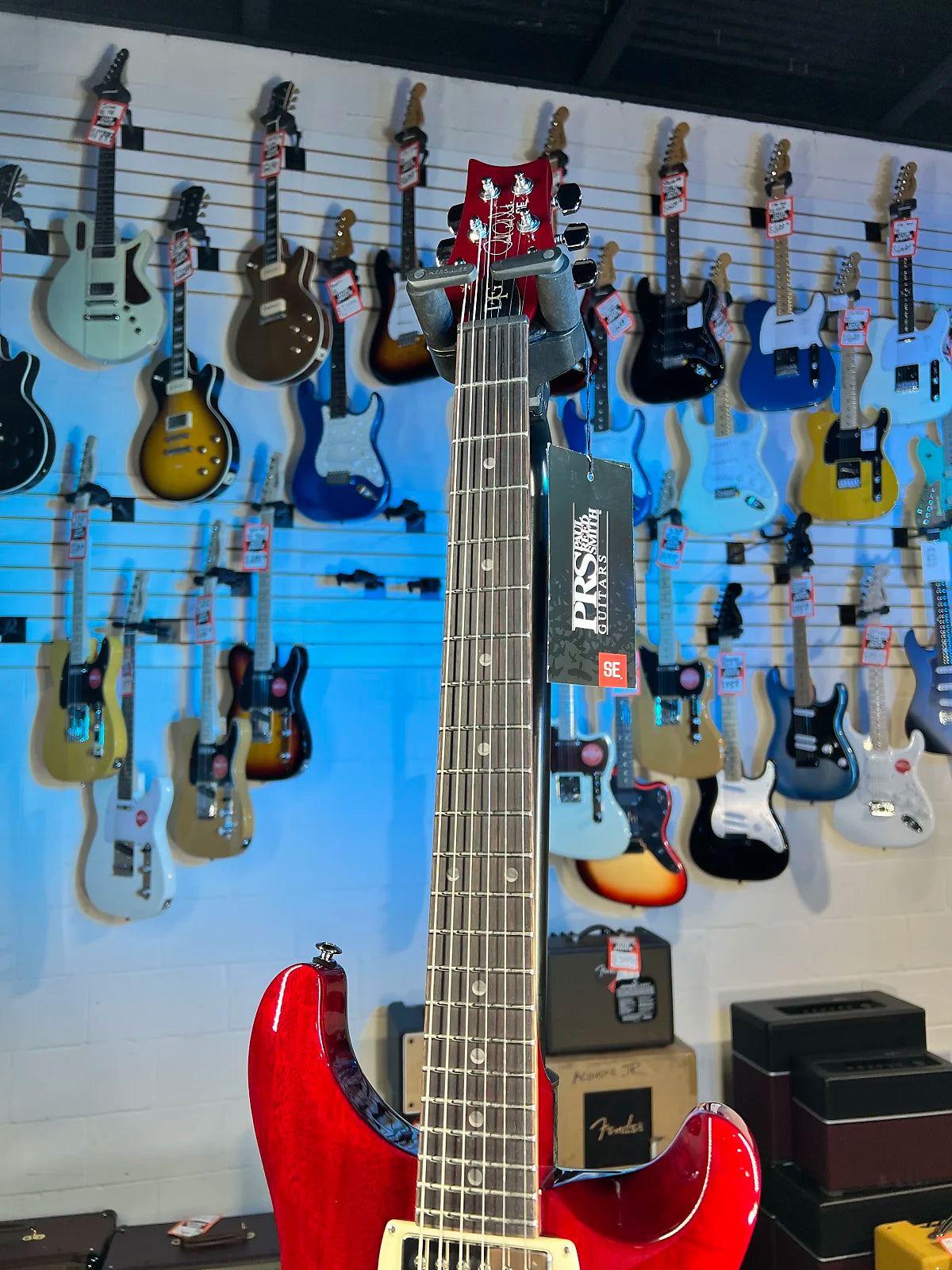 PRS SE DGT Standard Electric Guitar - Vintage Cherry Get Plek'd FREE! 801