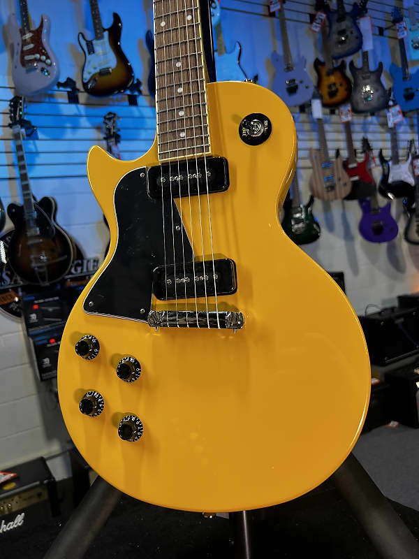 Epiphone Les Paul Special Left-handed Electric Guitar TV Yellow GET PLEK'D! 570