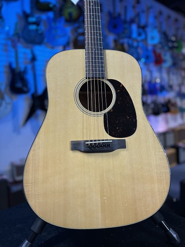 Martin D-18 Acoustic Guitar - Natural Authorized Dealer Free Shipping 443 GET PLEK’D!