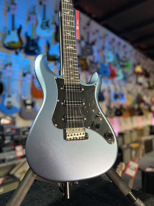 PRS SE NF 3 Electric Guitar - Ice Blue Metallic with Rosewood Fingerboard, Signature Dealer, Get Plekd! 914
