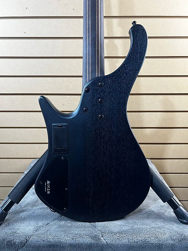 EHB Ergonomic Headless Bass Guitar - Cosmic Blue Starburst Flat #111 GET PLEK'D!