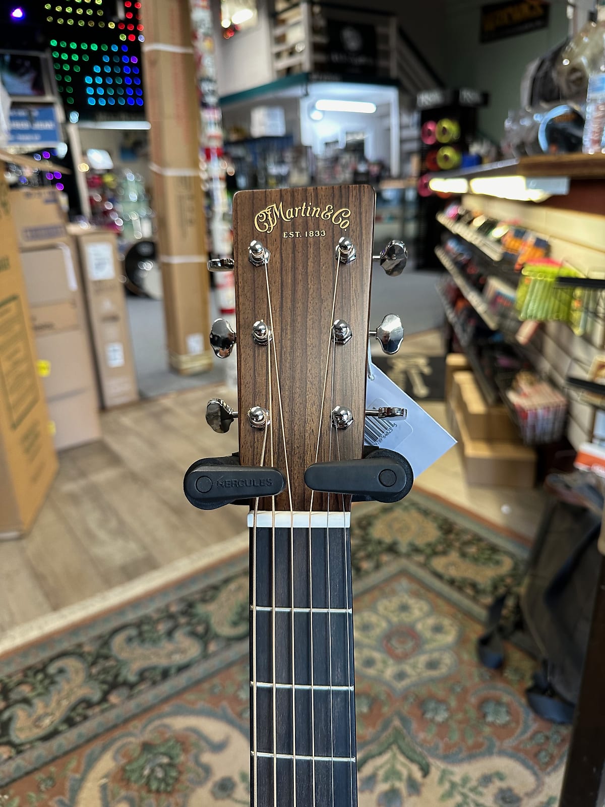 D-18 Satin Acoustic Guitar - Amberburst #049