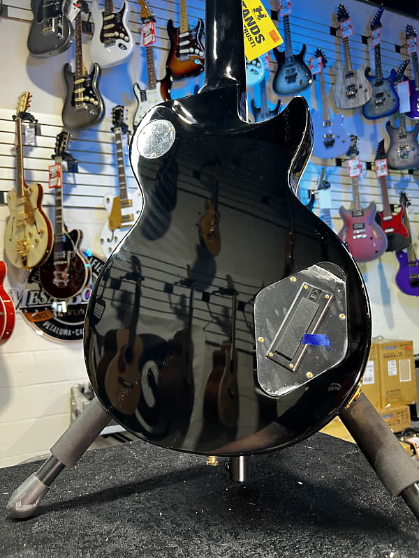 Epiphone 7-string Matt Heafy Les Paul Custom Origins Left-handed Electric Guitar - Ebony Auth Dealer! 597 GET PLEK'D!