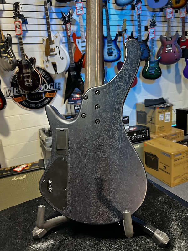 Ibanez EHB Ergonomic Headless Cosmic Blue Starburst Flat Auth Dealer Free Ship! 881 GET PLEK’D!