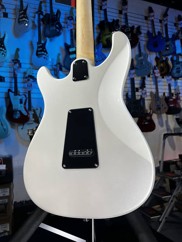 PRS SE NF 3 Electric Guitar - Pearl White with Maple Fingerboard Auth Deal Free Shipping! 971 GET PLEK’D!