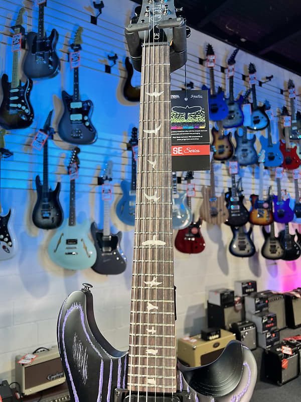 PRS SE Sandblasted CE 24 Sandblasted Purple, Limited Edition Auth Deal Free Ship! 555 GET PLEK’D!