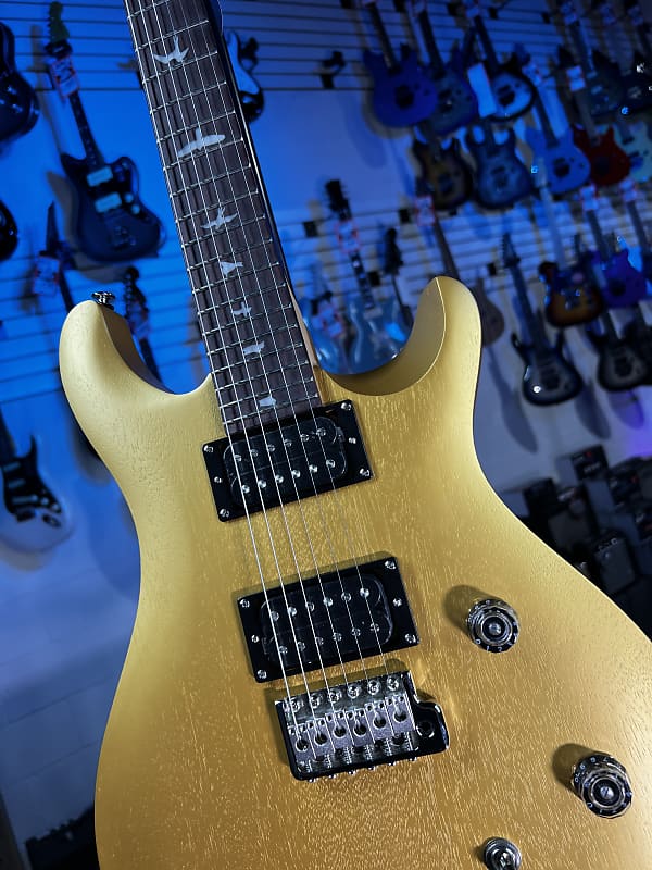PRS SE CE24 Standard Satin Metallic Gold GET PLEK'D! 541