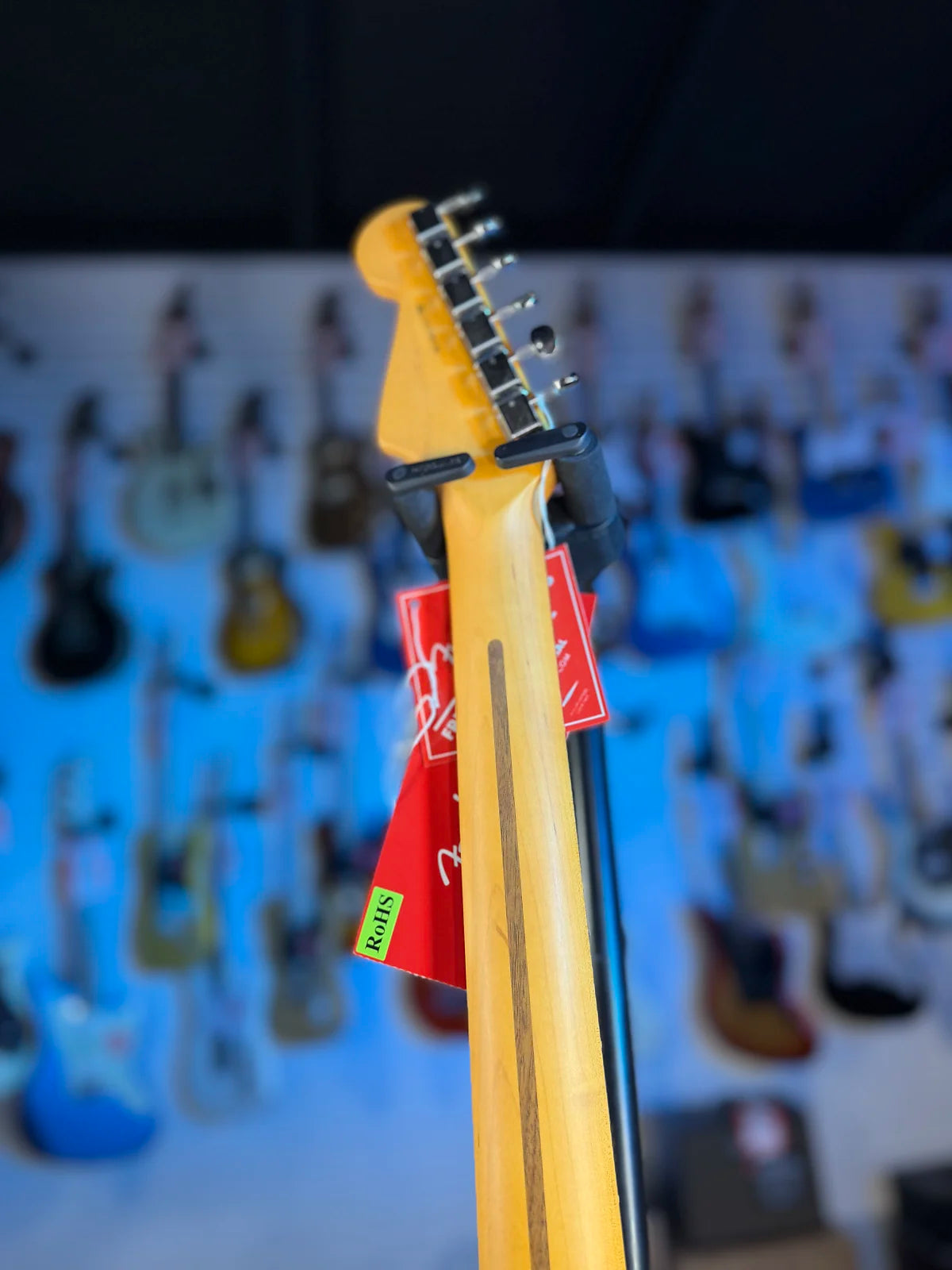 Fender American Professional Classic Stratocaster HSS Electric Guitar - Faded Sherwood Green Metallic GET PLEK'D! 186
