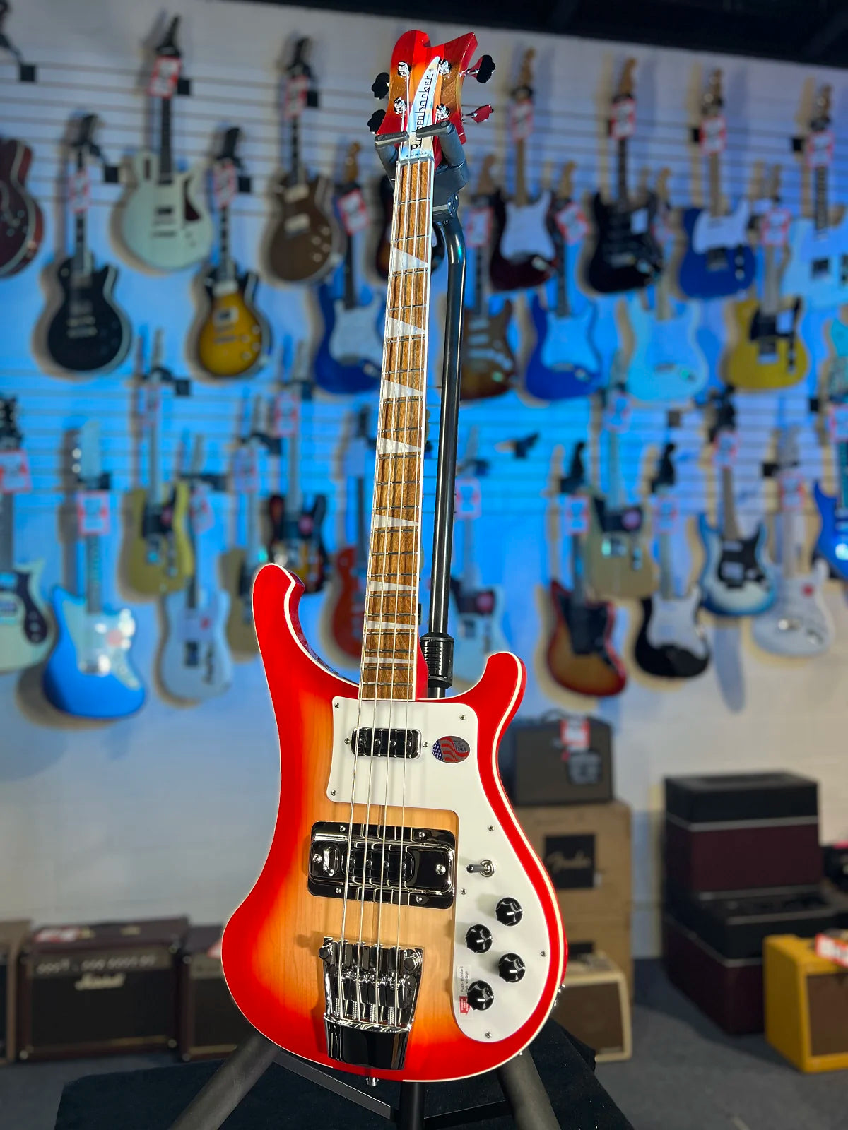 NEW 2025 Rickenbacker 4003FG Fireglo 4-String Bass 4003 | OHSCase 687 Auth Dealer