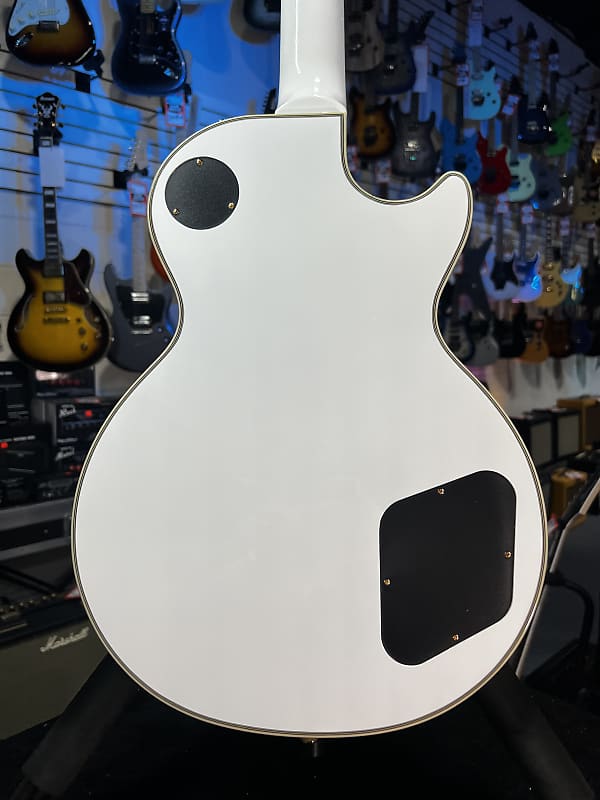 Epiphone Les Paul Custom Left-handed Electric Guitar - Alpine White GET PLEK'D! 769