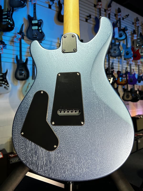PRS SE CE 24 Standard Satin Electric Guitar - Ice Blue Metallic Satin Auth Deal Free Ship! 214 GET PLEK’D!