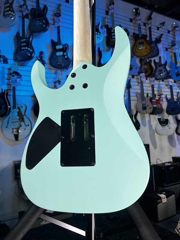 Ibanez RG470DX Electric Guitar - Sea Foam Green Matte GET PLEK'D! 057