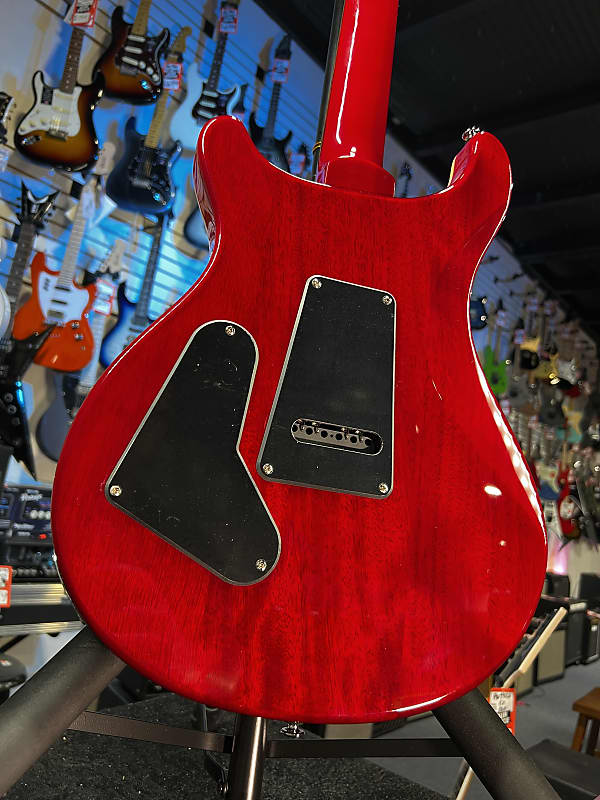 PRS SE Custom 24 Electric Guitar - Ruby Auth Deal Free Ship! 835