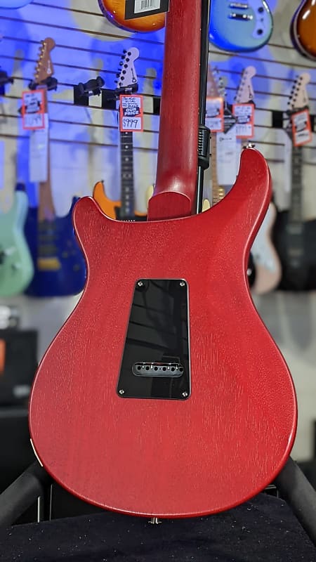 PRS S2 Standard 24 Electric Guitar – Satin Vintage Cherry Nitro W/ PRS Bag, *FREE PLEK WITH PURCHASE*! 338