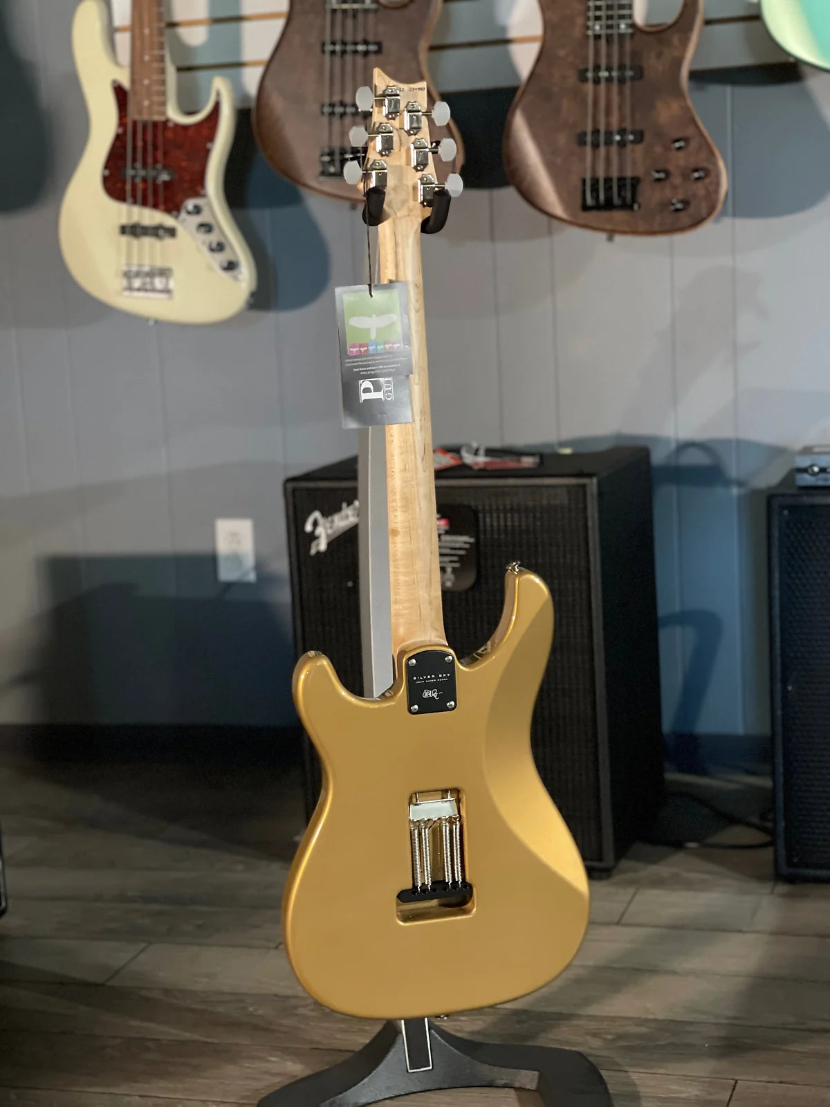 Silver Sky Electric Guitar - Golden Mesa #513