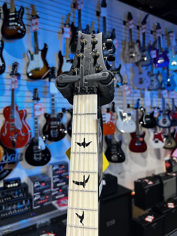 PRS DW CE 24 "Floyd" Electric Guitar - Custom Black Top w Natural Back Authorized Dealer Free Shipping! 104 GET PLEK’D!