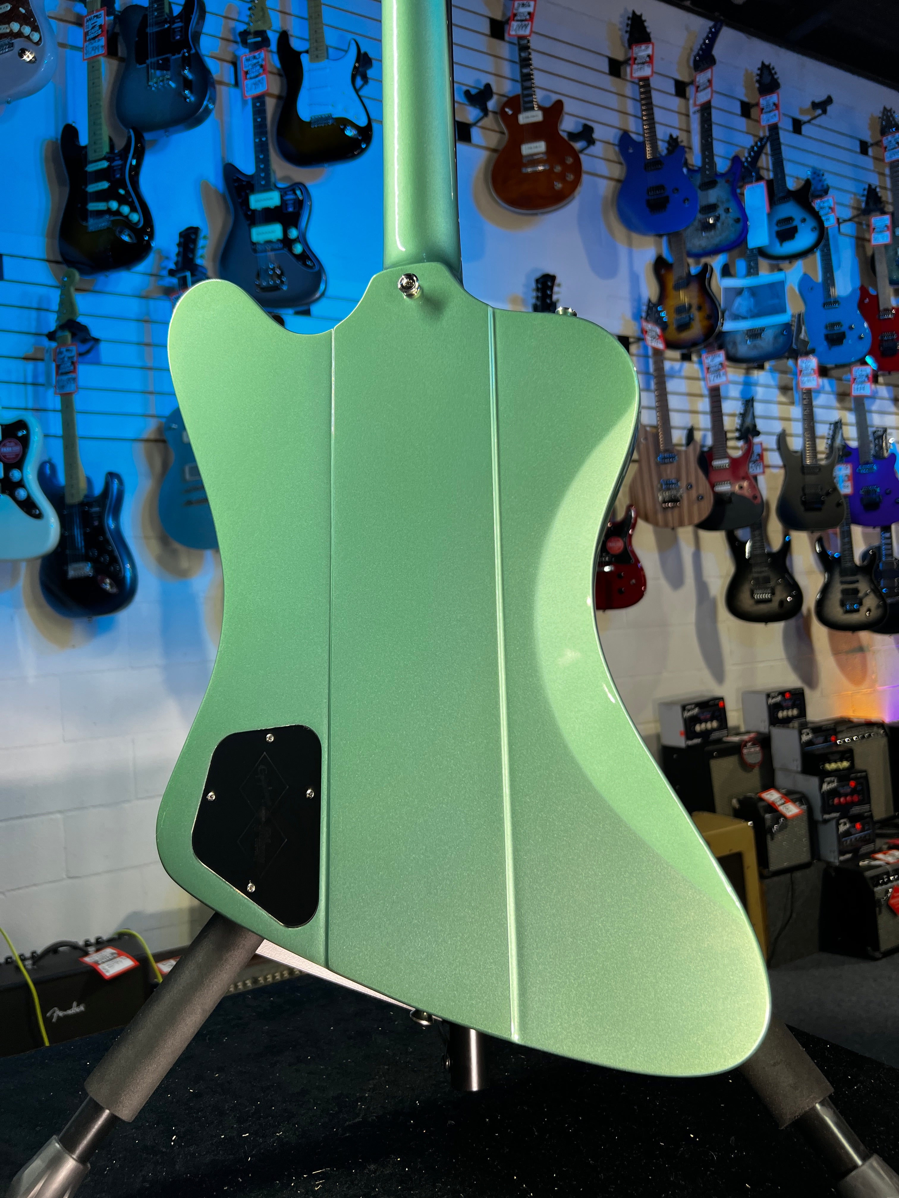 Epiphone 1963 Firebird I Electric Guitar - Inverness Green GET PLEK'D! 524