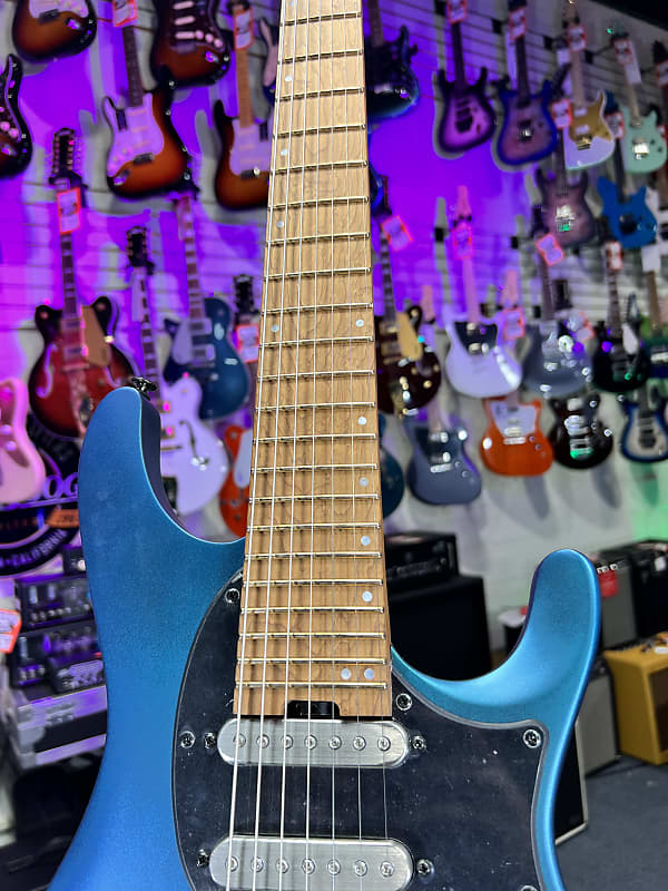 Ibanez Q547 7-string Electric Guitar - Blue Chameleon Metallic Matte Auth Deal Free Ship! 887 *FREE PLEK WITH PURCHASE*