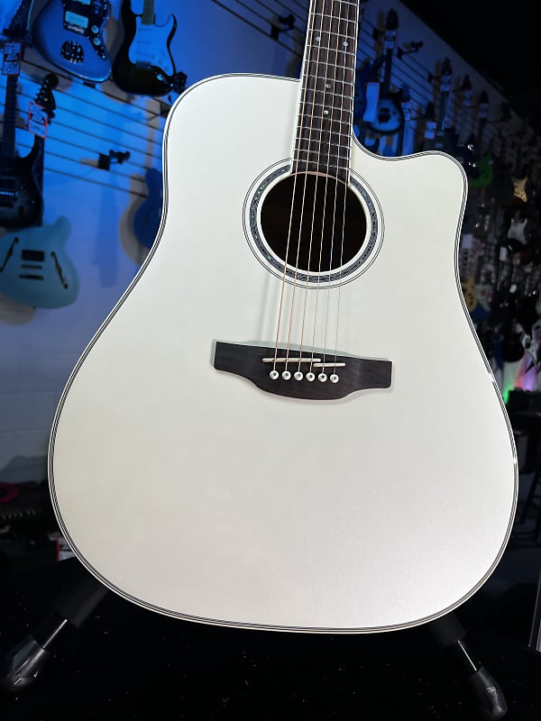 Takamine GD-37CE PW Acoustic-electric Guitar - Pearl White Auth Deal Free Ship! 999 GET PLEK’D!