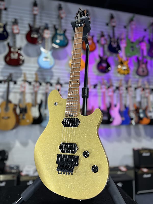 EVH Wolfgang Standard Electric Guitar - Gold Sparkle *FREE PLEK WITH PURCHASE* 522