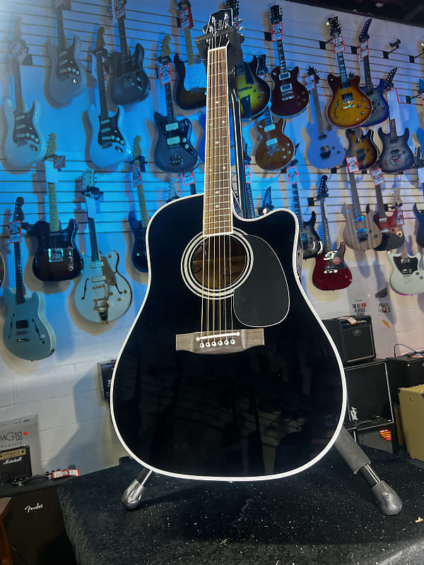 Takamine Legacy JEF341SC Acoustic-electric Guitar Black Auth Deal Free Ship! 088