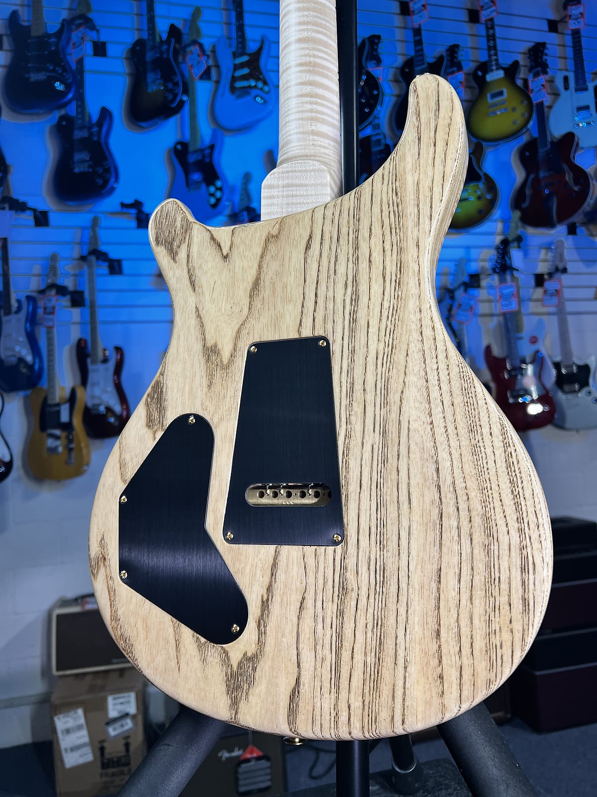 PRS Wood Library DGT 2025 - Charcoal, Flame Top, Swamp Ash, Maple Neck + Board, PRS Paisley Case 530